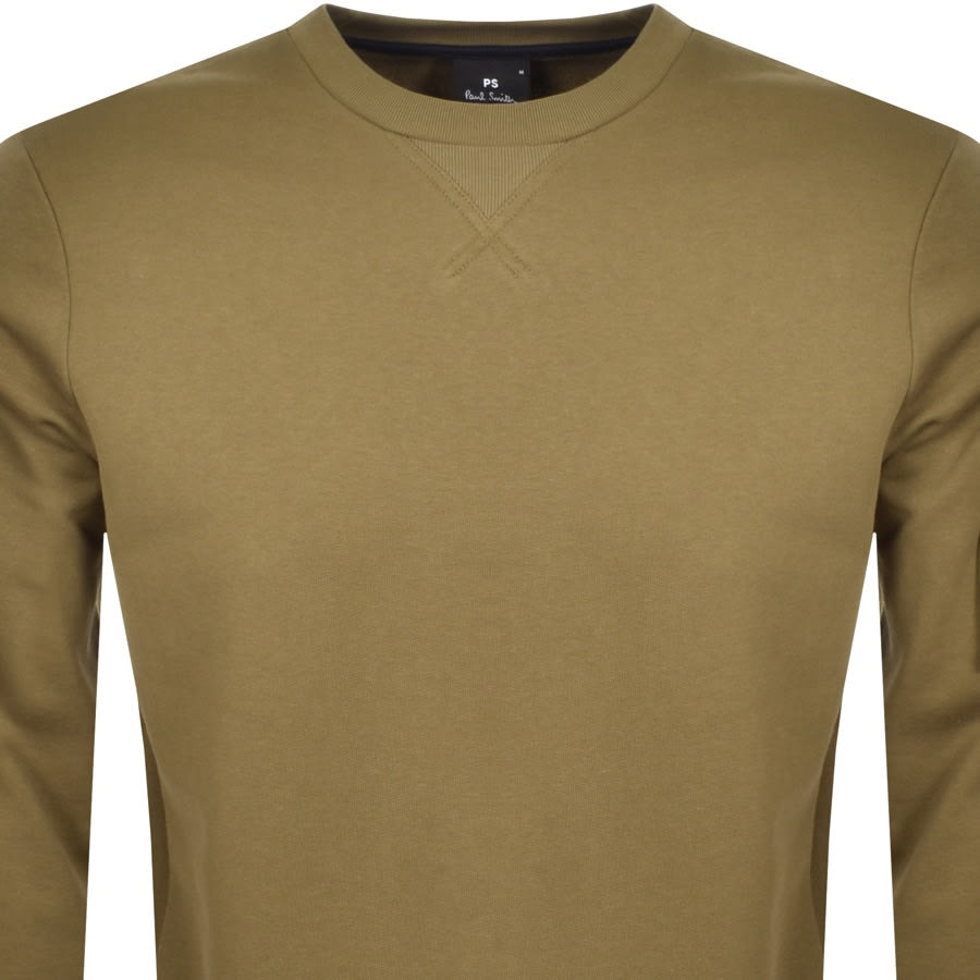 Alternative Image for ProductPS By Paul Smith Crew Neck Sweatshirt Khaki2